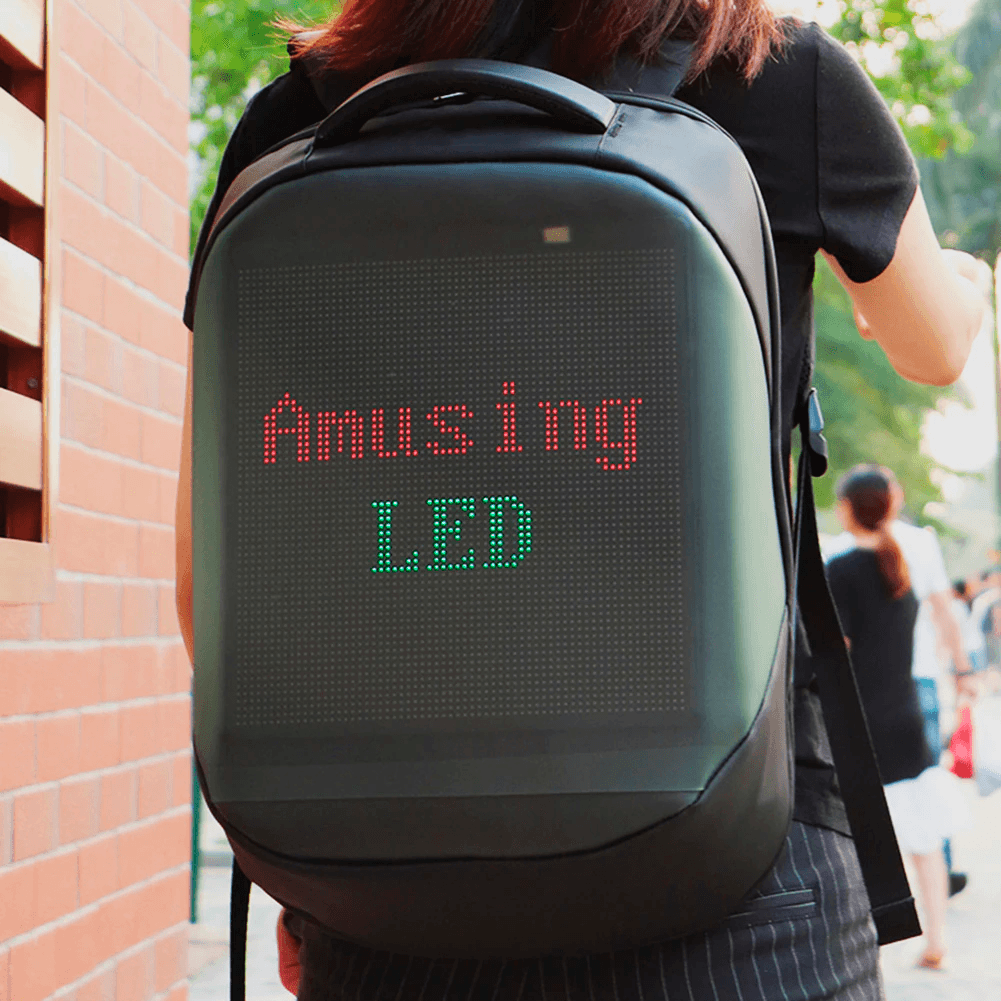 Smart Urban Waterproof LED Backpack